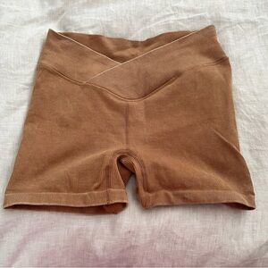 Target Women's Tan Bike Shorts